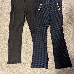 Two Pairs Betabrand Women's Pants, Medium Petite